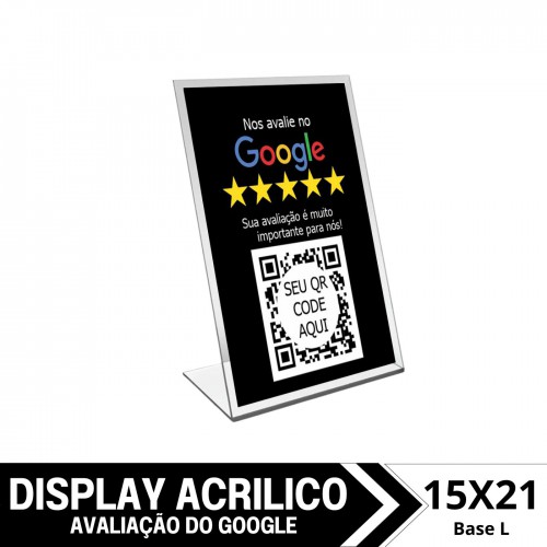 Display Avaliação Google