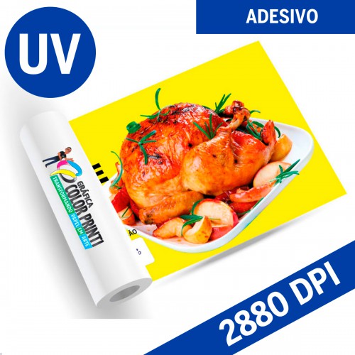 Gr Fica Color Printi Adesivo Fosco Leitoso Uv Dpi