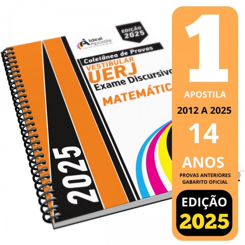 Apostila Matemática UERJ 2ª Fase 2025 | Provas + Gabarito