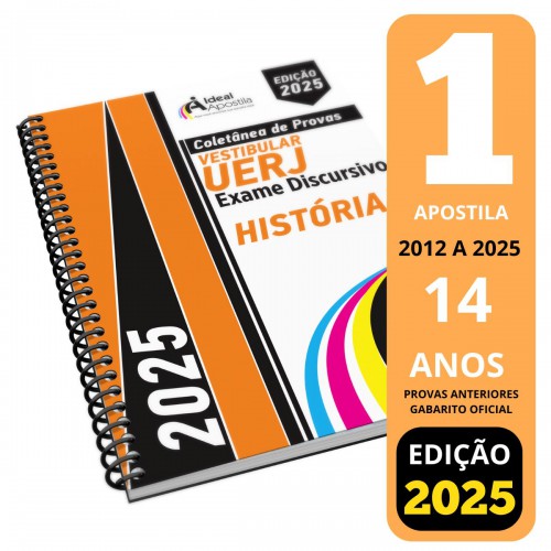 Apostila História UERJ 2ª Fase 2025 | Provas + Gabarito