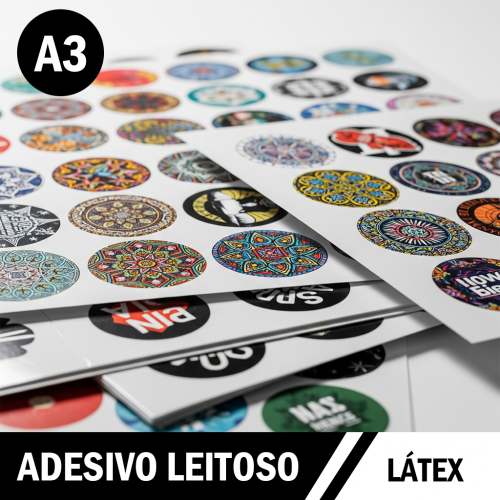 Adesivo Vinil Látex A3